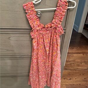 Copper Key Pink Floral Dress